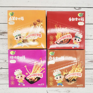 冬盛香辣金针菇下饭菜卤香开袋即食零食蔬菜酱菜菌菇休闲佐餐15克