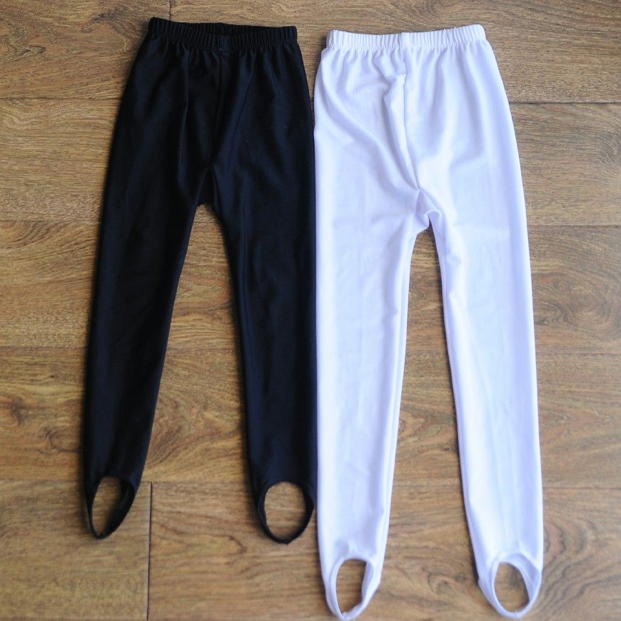 儿童舞蹈裤女童脚蹬裤练功长裤子少儿体操裤健美裤脚踩裤高弹力裤