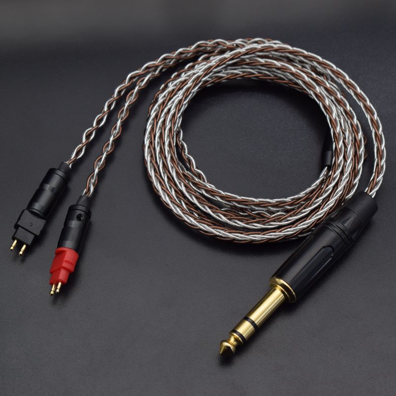 适用于森海塞尔HD580 HD600 HD660S HD650 HD600耳机线平衡线6.35