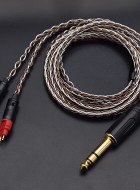 适用于森海塞尔HD580 HD600 HD660S HD650 HD600耳机线平衡线6.35