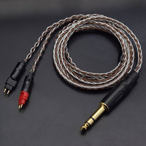适用于森海塞尔HD580 HD600 HD660S HD650 HD600耳机线平衡线6.35