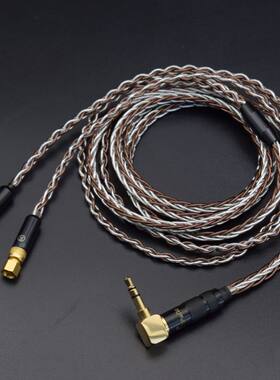 HiFiman HE-5 HE-400 HE300 500 560耳机升级线2.5 3.5 4.4平衡线
