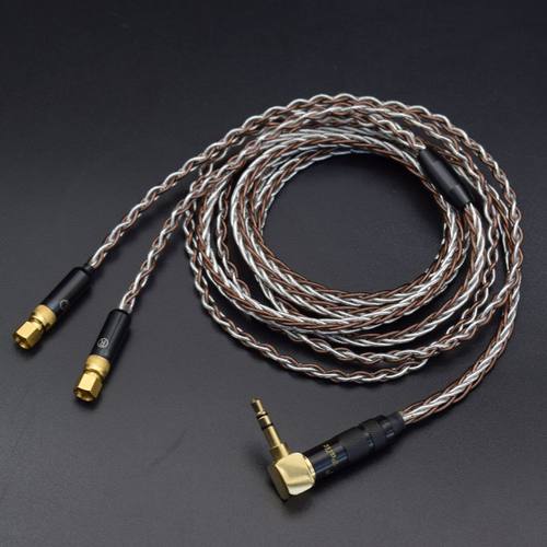 HiFiman HE-5 HE-400 HE300 500 560耳机升级线2.5 3.5 4.4平衡线