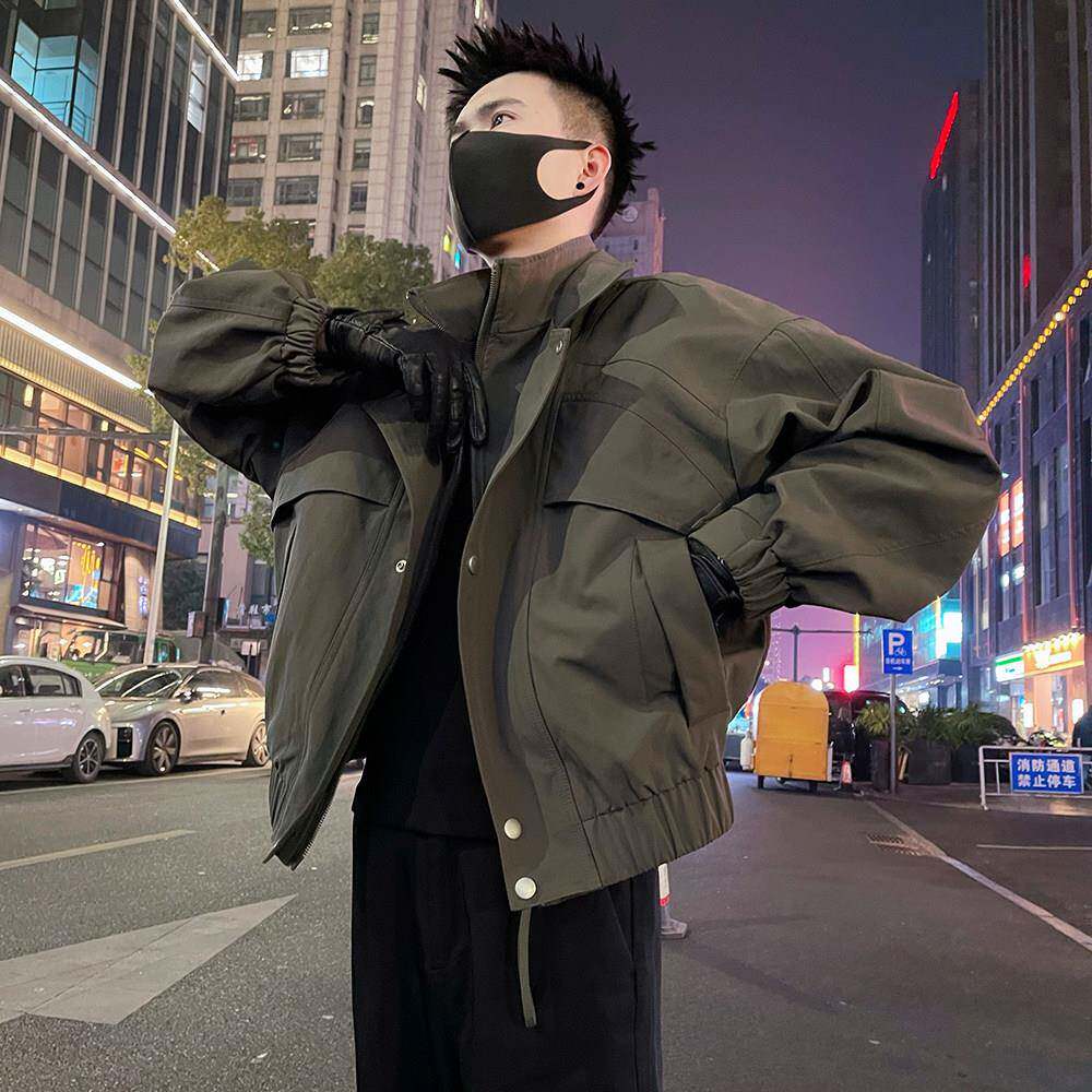 外套男高级感夹克原创解构上衣2026新款爆款设计感休闲潮牌1017z