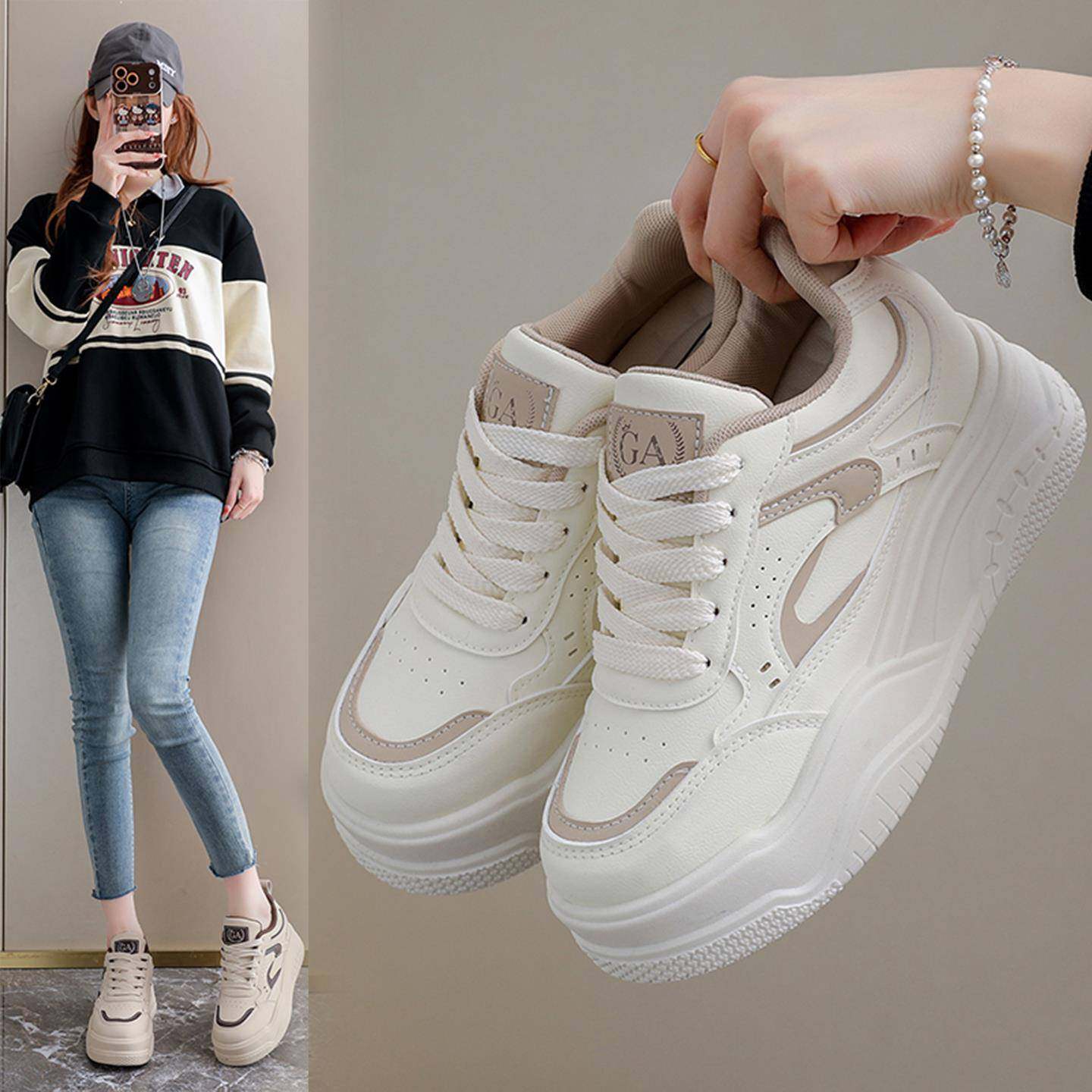 春季6隐形内增高女鞋不累脚配裙配阔腿裤厚底显高运动休闲0119ud,女鞋,时尚休闲鞋,淘宝优惠券,粉丝福利购,淘宝优惠卷