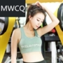 MWCQ cỡ lớn chất béo mm thể thao bra lớn ngực không có vòng thép chạy tập thể dục đồ lót tập yoga - Đồ lót thể thao áo lót thể thao