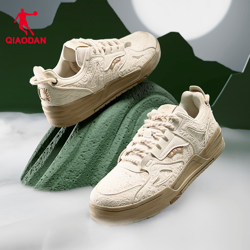 乔丹国风潮流板鞋复古透气休闲鞋