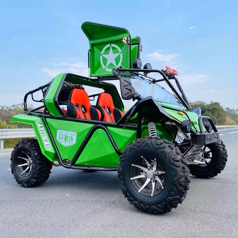 四轮大型越野卡丁车钢管车沙滩摩托车utv山地全地形车atv越野车