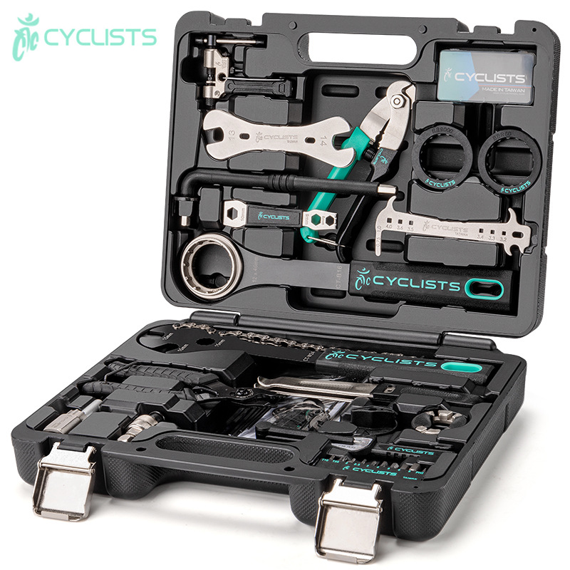 CYCLISTS自行车工具箱套装 山地公路车修车工具升级版骑行装备K02