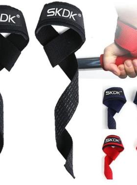 Padded Weight Lifting Training Gloves Wrap Gym Straps Hand B