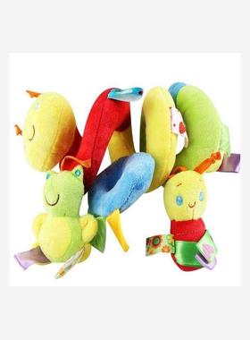 Baby Twist Rattle Toy Hanging Around Stroller Playmat Soft