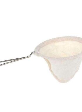 Reusable Coffee Filter Bag Stainless Steel Handle Flannel