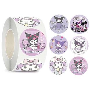 sanrio sticker roll kuromi melody cinnamonroll stickers贴纸