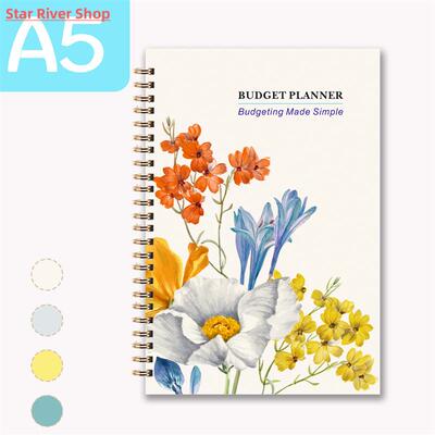50 sheets A5 Budget Planner Monthly Bill Organizer Hardcover