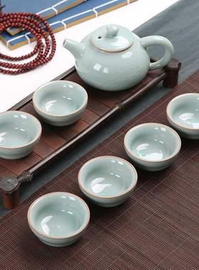 ice crack tea sets suit kun fu tea tea cup tea pot set