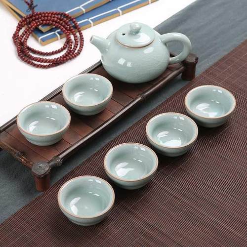 ice crack tea sets suit kun fu tea tea cup tea pot set