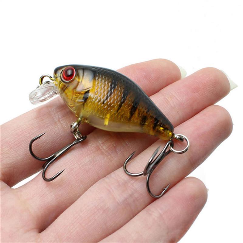 1Pcs Mini Crank Fishing Lures 45mm 4.2g Floating Artificial-封面