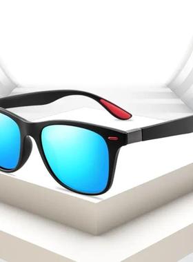 时尚经典偏光男女方形太阳镜