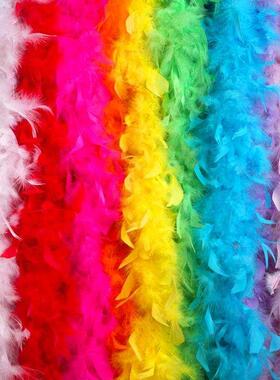 52 g 2 yards fluffy turki feather boa scarf clothing ac