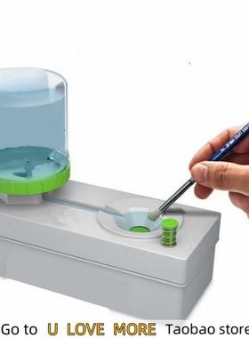 Paint Brush Cleaner With Drain Button Automatic Water Circul