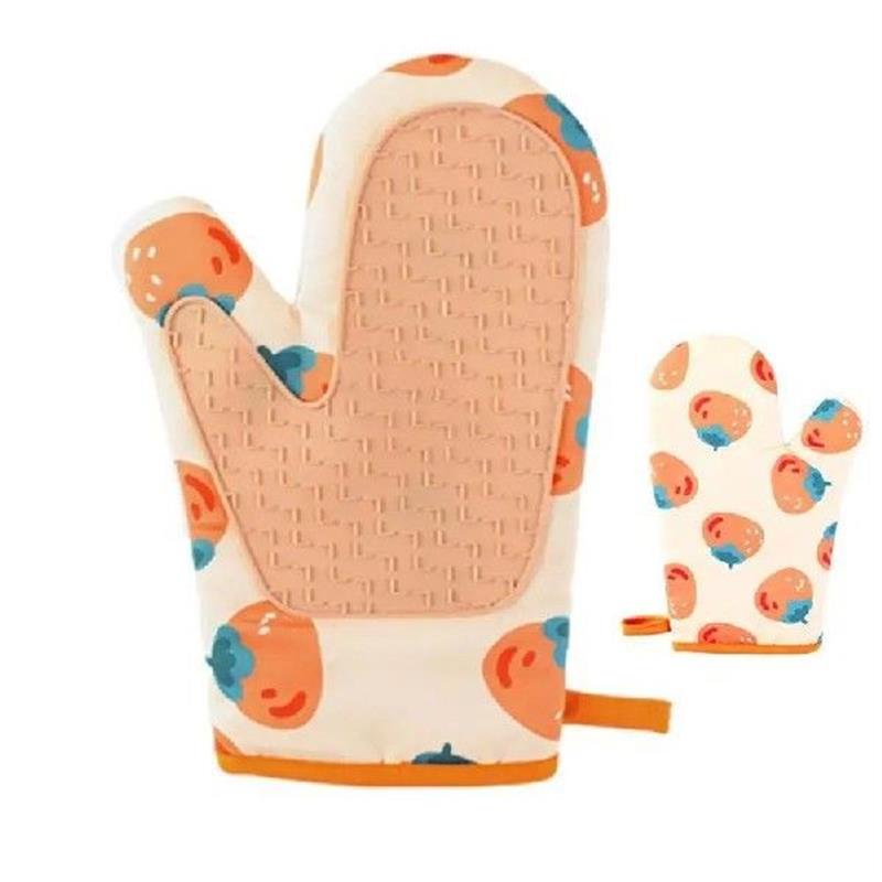 Oven Mitts Heat Resistant Silicone Protective Oven Mitt