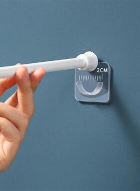 Strong Curtain Rod Bracket Holder Hooks For Wall Adhesive
