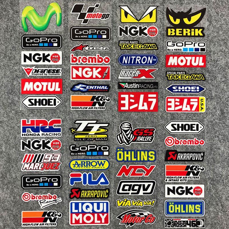 摩托车反光车贴赛车赞助商车贴侧边条贴TMAX530改装贴花 防水防晒