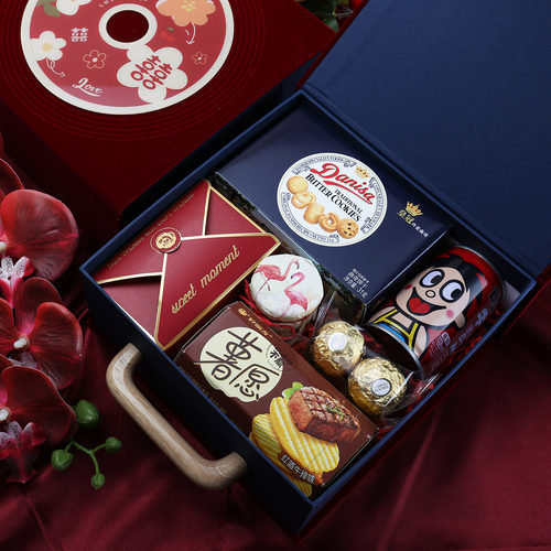 结婚礼物两个喜字精致