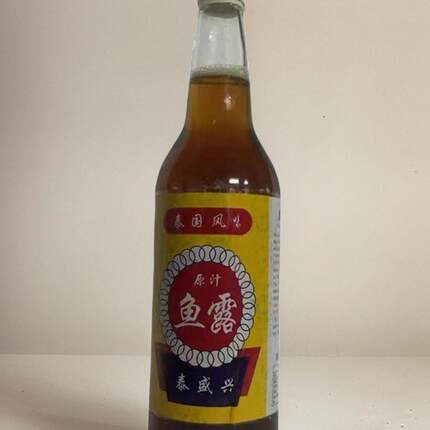 泰盛兴原汁鱼露610ml 玻璃瓶东南亚料理 泰国风味炒菜凉拌调味