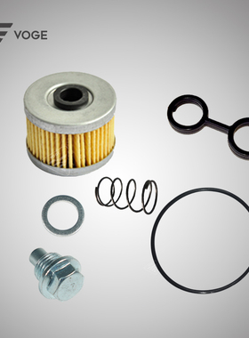 无极Q250 250RR原装机油滤芯放油螺丝平垫油路密封圈机油滤压弹簧