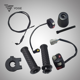 无极350T SR4左右手把胶加油器闸把开关油门线拉索平衡锤装饰头