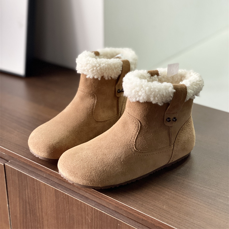 澳洲纯羊毛加绒加厚保暖雪地靴