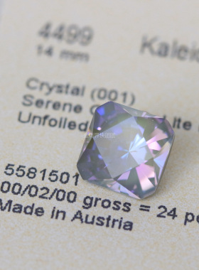 【4499/14mm】施家奥地利水晶/diy/手工串珠/4499/14mm/每份两颗