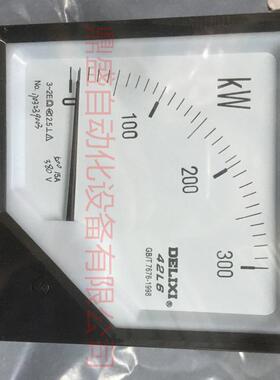 DELIXI德力西功率表42L6-250/300/400KW千瓦表400/500/600/5A380V