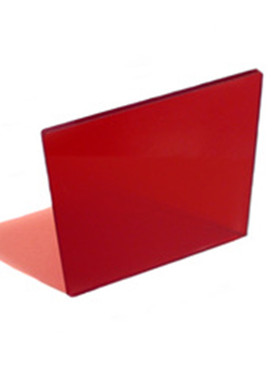 光学红色玻璃长波通滤光滤波片 HB610 76*76*2mm 160*160*2mm