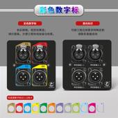 DMK350 6位86面板 科诺恩开启式 地面音视频插座网络HDMI地插可装