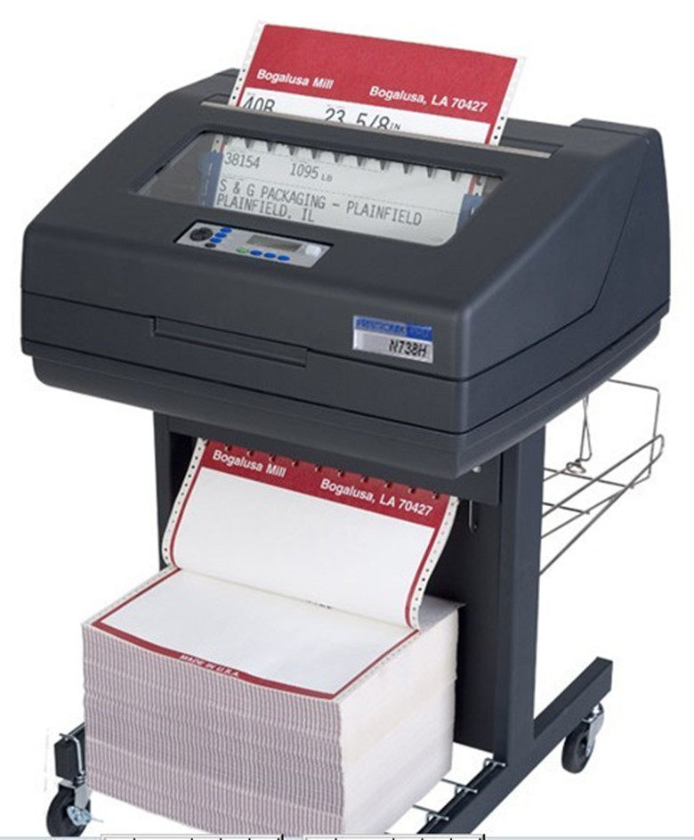Puyinli P8003H high-speed line printer continuous paper form high-speed printer financial list
