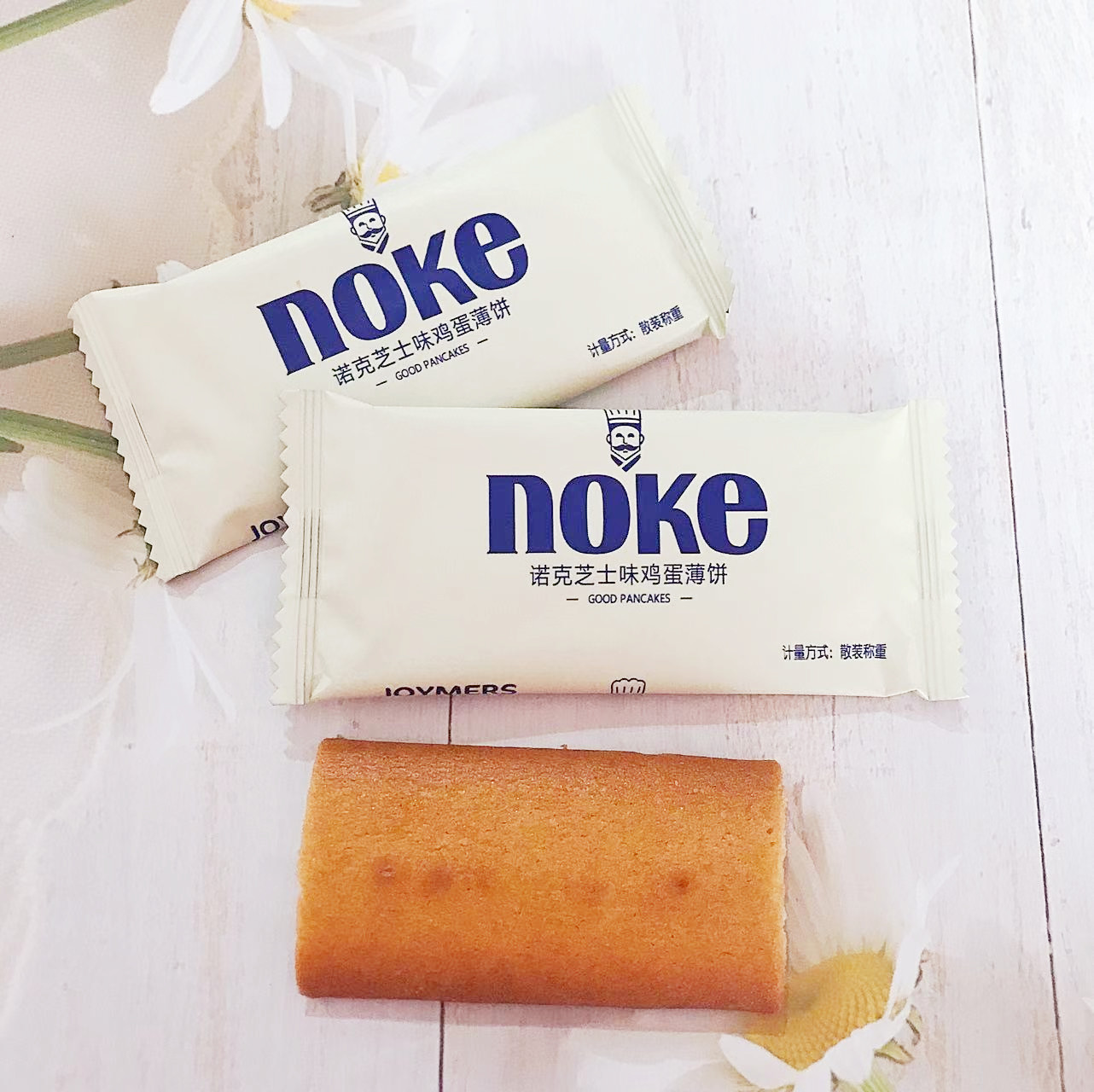 珍美思诺克芝士味鸡蛋薄饼