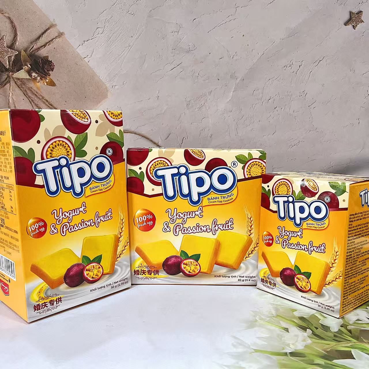 TIPO百香果酸乳味面包干