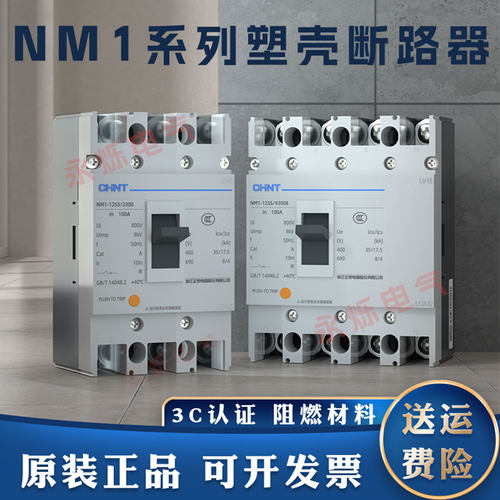 正泰NM1塑壳断路器总闸过载空开