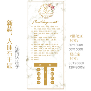 婚礼宝宝宴寿宴年会名单桌位图婚宴座位图表会议自助餐席位图设计