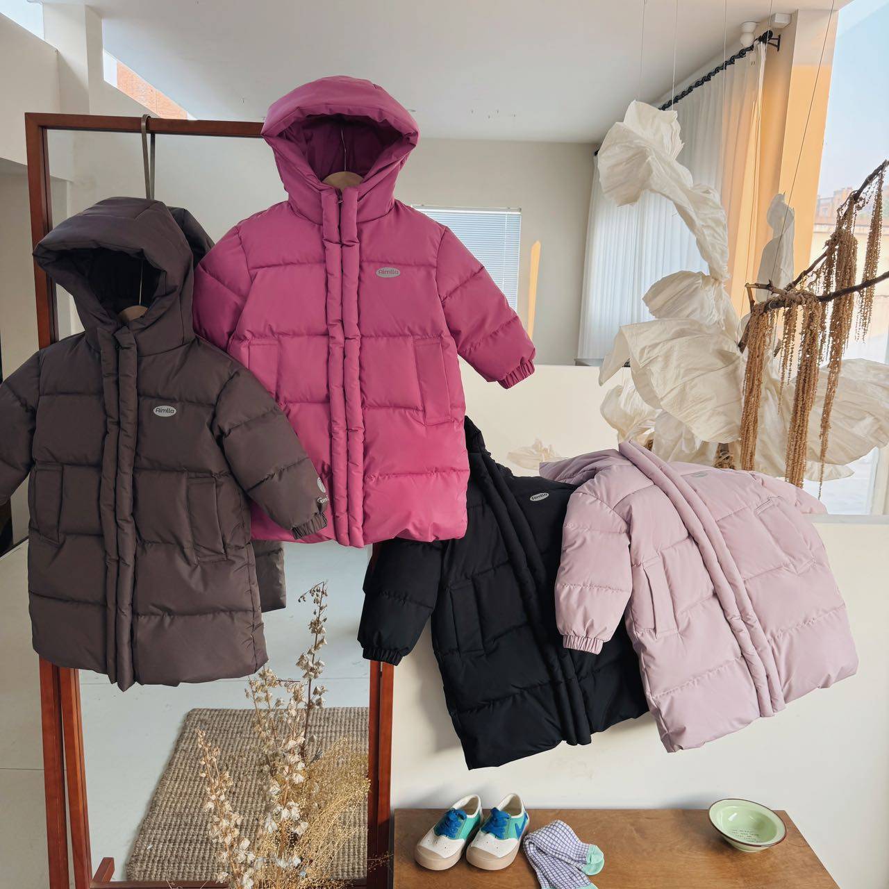 宠粉*佑琦恩韩版加厚保暖中长款连帽棉服外套2025冬季新款2523珞,童装/婴儿装/亲子装,棉袄/棉服,淘宝优惠券,粉丝福利购,淘宝优惠卷