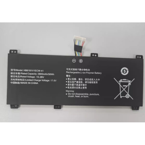 适用于荣耀magicbook16Pro HYM-W76 猎人V700 HB6181V1ECW-41电池