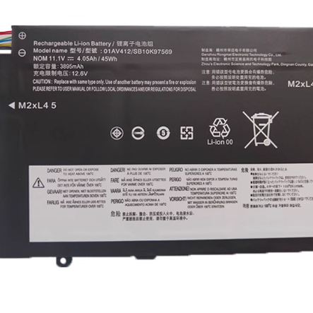 适用联想Thinkpad E470 E470C E475 01AV413 01AV412 01AV411电池