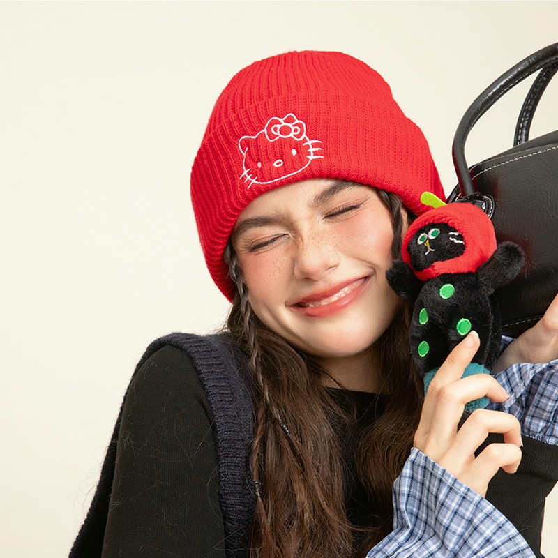 【勇敢甜妹！】帽子女秋冬显脸小