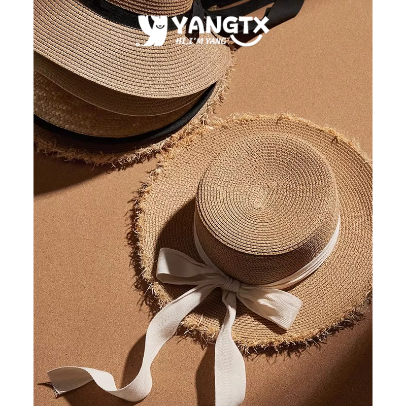 出游度假防晒草编帽集合