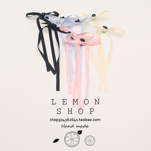 飘带蝴蝶结发夹超仙法式复古双马尾抓夹2025年新款高级感发卡发饰