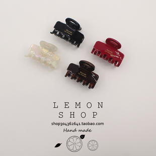 醋酸发夹小号抓夹后脑勺鲨鱼夹2025年新款 韩国网红发抓高马尾神器