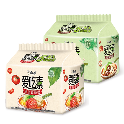 康师傅爱吃素方便面寺院素泡面
