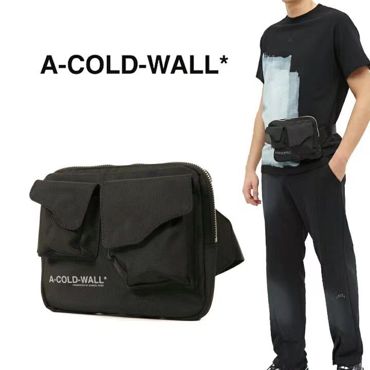 ACW男士黑色尼龙徽标印花斜挎包腰包青少年蹦迪包潮流胸包手机包,箱包皮具/热销女包/男包,男士包袋,淘宝优惠券,粉丝福利购,淘宝优惠卷